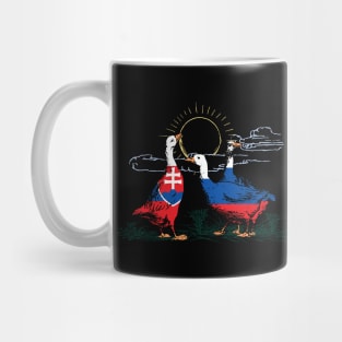 Slovakia Geese Mug